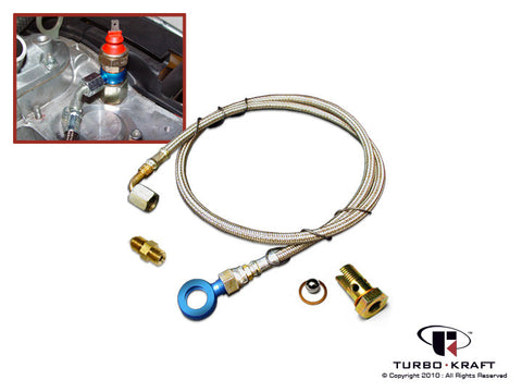 Turbocharger Oil Feed Line Set : Garrett