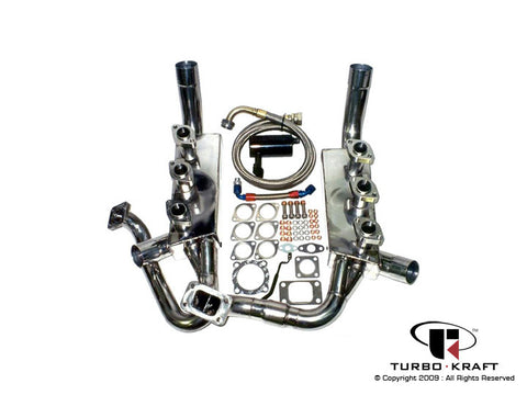 930/911 Turbo Headers with Heat Exchangers