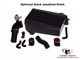 TurboKraft Longneck Intercooler - optional black anodized finish