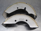 TurboKraft's stainless turbocharger turbine heat shields for BorgWarner K27 turbos (K27-7200 and K27-7006)