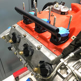 TurboKraft EFI Injector Blocks v2.0 - the most reliable and easiest way to convert your 930 or 911 Turbo from CIS to EFI. Shown in black anodized finish.
