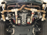 TurboKraft turbocharger oil return pipe set for the 993 Turbo,  aka scavenge line set, p-trap oil line set