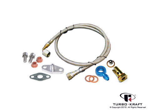 Turbocharger Oil Feed Line Set : 3K-Warner