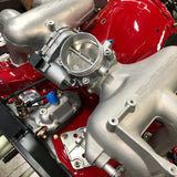 Throttle Body for DBW / e-Gas / e-Throttle Media -- installed on 3.2 Carrera intake manifold -- TurboKraft EFI 930 Turbo in-house build