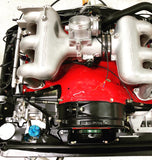 Throttle Body for DBW / e-Gas / e-Throttle Media -- installed on 3.2 Carrera intake manifold -- TurboKraft in-house EFI 930 Turbo build