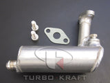 TURBO OIL DRAIN ACCUMULATOR - for Garrett ball bearing turbos   [930-512-GTR-TK]